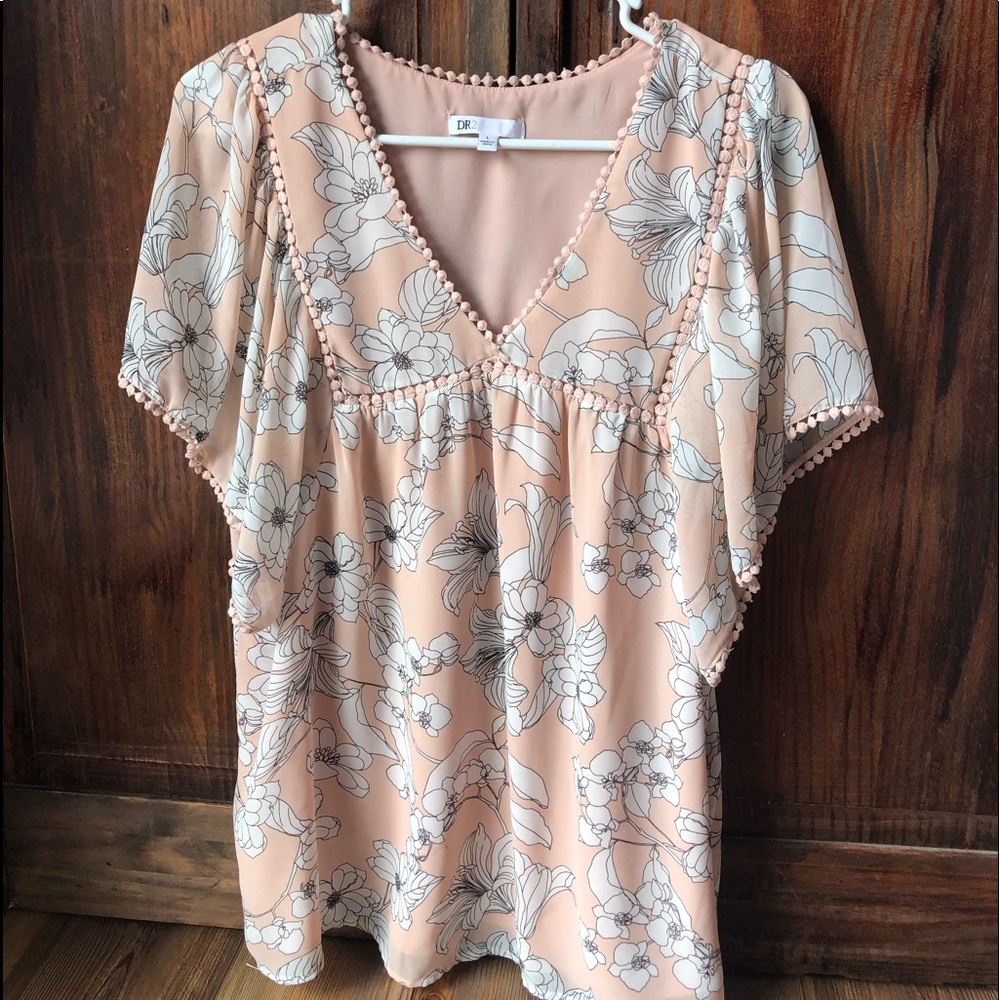 DR2 Flower Blouse